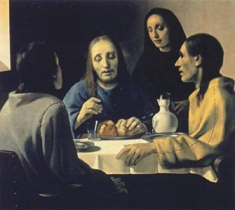 メーヘレンの贋作「エマオの晩餐(1936年)」