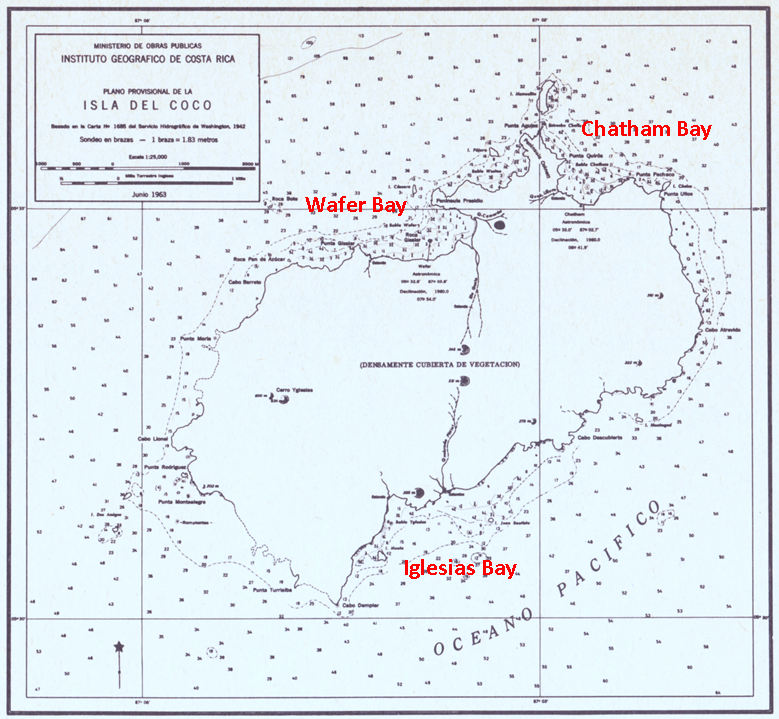 ココ島海図